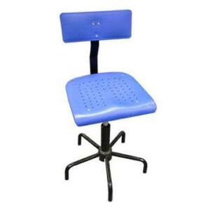 Silla confección para operarios/as de maquinaria - AZUL OA9034A-PT