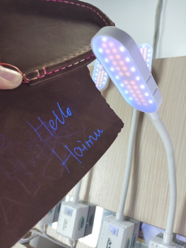 Lampara leds HM-12MD (morada+blanca) - Imagen 3