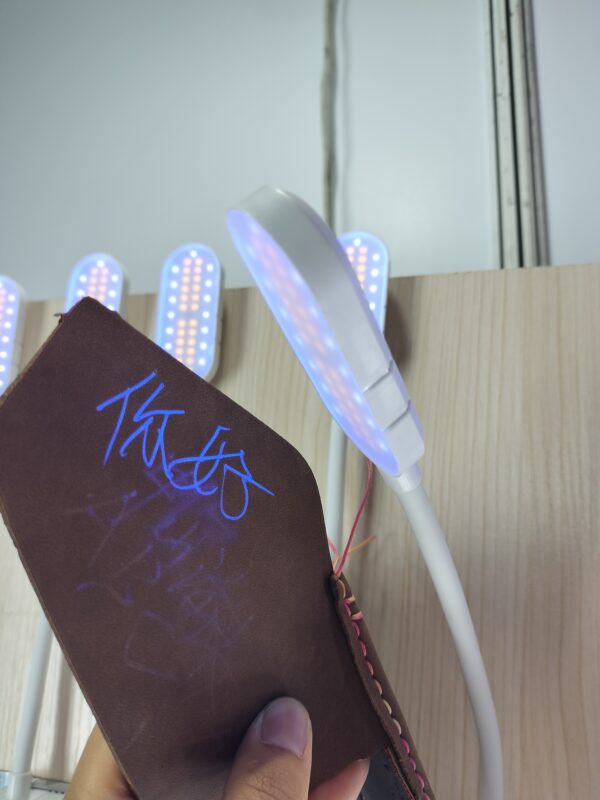 Lampara leds HM-12MD (morada+blanca) - Imagen 2